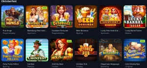 Winorio Octoberfest theme games